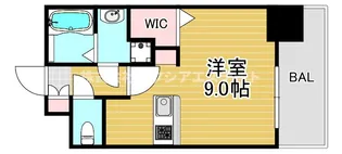 ツバサ西梅田グロリエ【3階】の間取り
