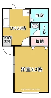 メゾン・セラフィックII【2階】の間取り