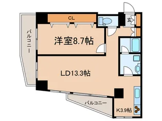 ISM石神井公園【7階】の間取り