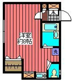 KOコーポII【1階】の間取り