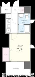 サンスクエア【3階】の間取り