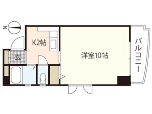 シャルム山田【2階】の間取り
