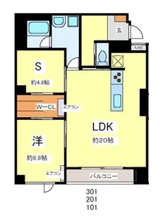 IINE【3階】の間取り
