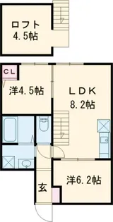 グランステイツ小郡【1階】の間取り
