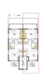 TASUKI RICHESSE SHIN-NAKANO【3階】の間取り