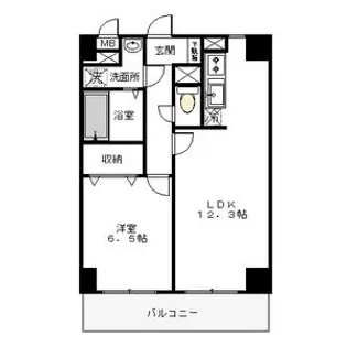 Satie今泉(サティ今泉)【5階】の間取り