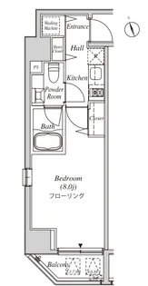 カーサスプレンディッド虎ノ門【10階】の間取り
