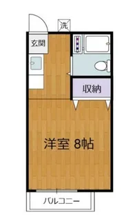 パールハイツ向ヶ丘【2階】の間取り