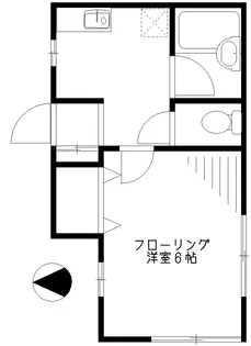 ラビネハウス【1階】の間取り