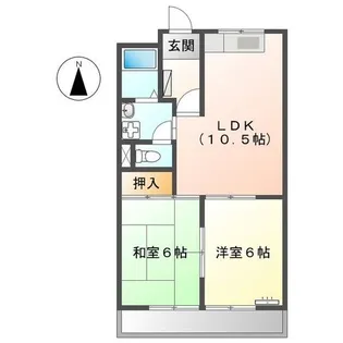 グランドシェイプ【3階】の間取り