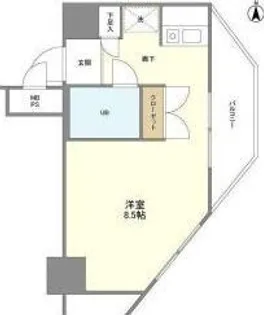 インプルーブ東向島【6階】の間取り