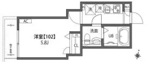 あやめはうす【1階】の間取り