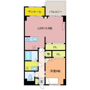 Via・Lattea I【3階】の間取り