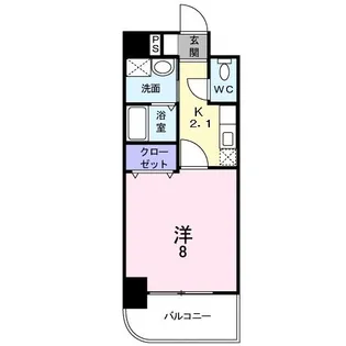 クラロ・アルドール【4階】の間取り