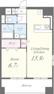 シュトランドコルブ【8階】の間取り