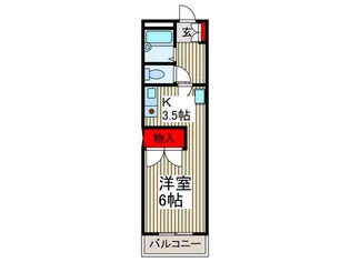 神田ハイツ【1階】の間取り