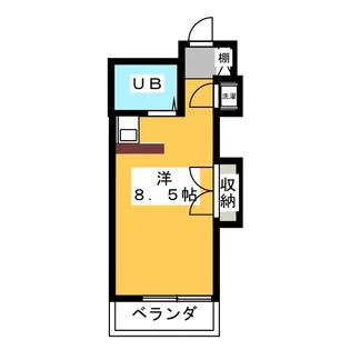 プリモール【1階】の間取り