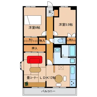 クリスタージュT&A~座・和暮らし~【3階】の間取り