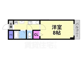 マンショントミー【1階】の間取り