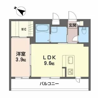 詩季 K&A【2階】の間取り