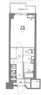 三越ゼームス坂マンション【3階】の間取り
