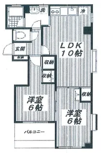 CEREZO OGI【2階】の間取り
