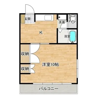 コーポ中沢2号館【2階】の間取り