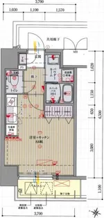 パルティール金山【3階】の間取り