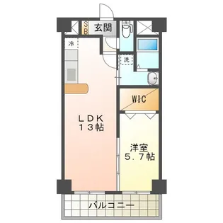 willDo四日市鵜の森【2階】の間取り