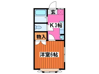 サンローリエ【1階】の間取り