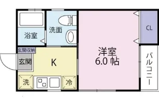 ノンナ ティー【1階】の間取り