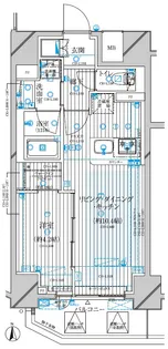 シティインデックス藤沢【13階】の間取り