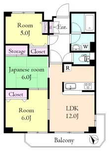 サン・アロー【1階】の間取り