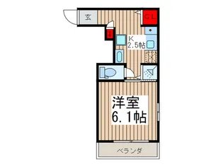 サニーコート【2階】の間取り