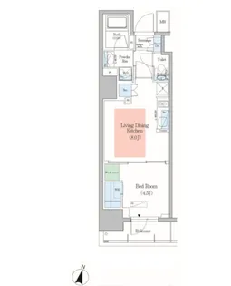 アーバネックス千代田淡路町【8階】の間取り