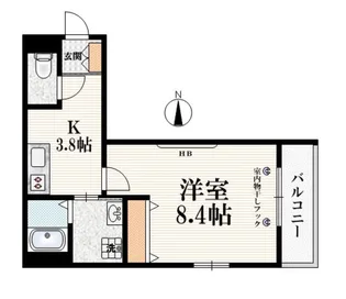 アンフィニ【2階】の間取り