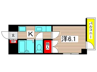 エクセレント綾瀬【7階】の間取り