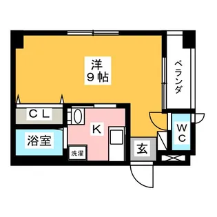 メゾン豊龍苑【3階】の間取り
