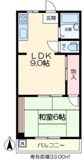 永藤マンション【4階】の間取り