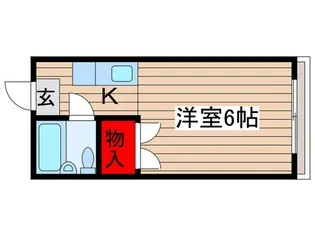 ハイツMSS【1階】の間取り