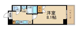 マインズ・コム四条大宮【7階】の間取り