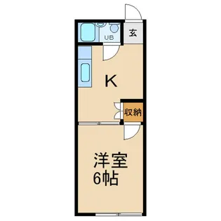 アメニティハイム香里【2階】の間取り