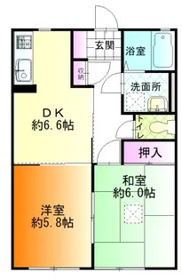 アルテール【1階】の間取り