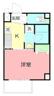 グレースコート平塚【4階】の間取り