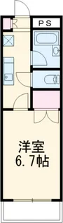 リバーストーン【1階】の間取り
