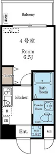 インザライフ大正RESIDENCE【8階】の間取り