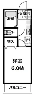 トキワハイツ【1階】の間取り