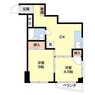 フジコーポ【2階】の間取り
