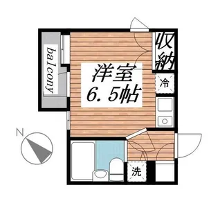 ヴィラ西台【2階】の間取り