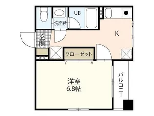 第3もりやまビル【2階】の間取り